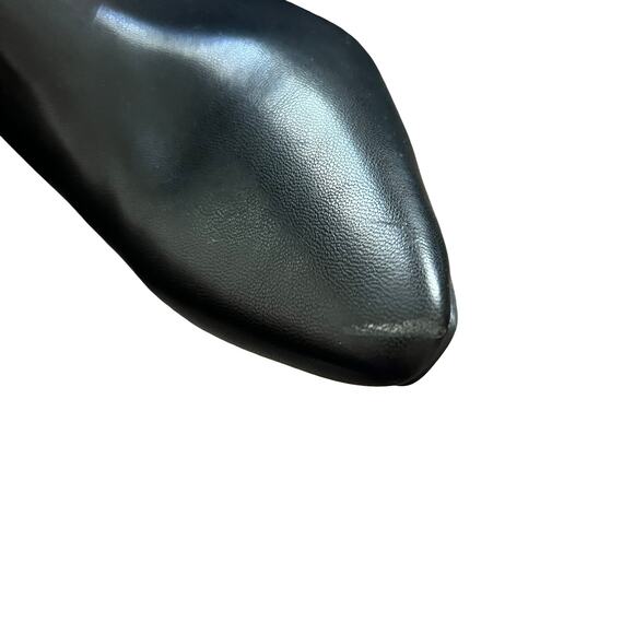 UNIVERSAL THREAD Kendra Kitten Heel Tall Dress Boots Black 7 - Picture 5 of 6